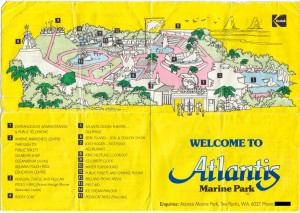 An Atlantis Marine Park brochure.