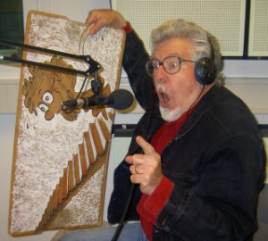Rolf Harris and his wobbleboard