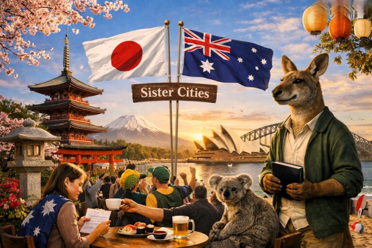 Why Do Over 100 Aussie Communities Have Japanese Sister Cities?