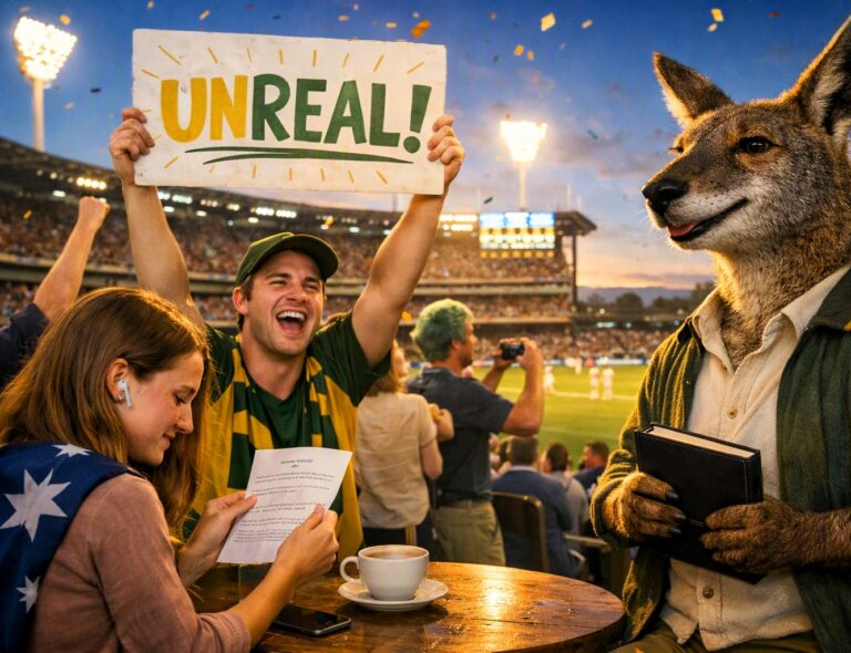 Why Do Aussies Say “Unreal”?