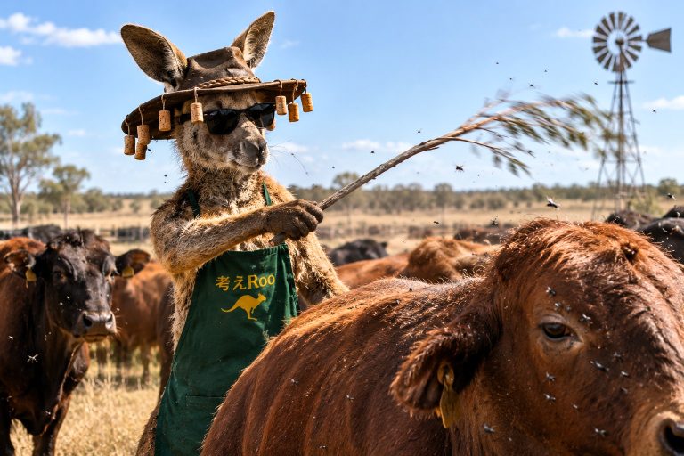 No Flies On Why Sharp Aussies Never Sit Still