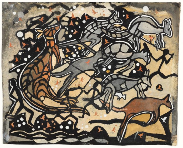 Ukiyo-e Meets The Aussie Bush